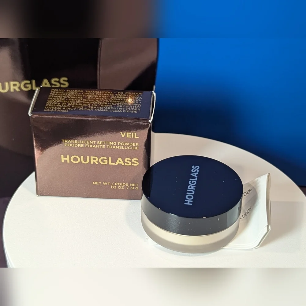 Hourglass Cosmetics Mini Giftset Veil Setting Powder + Mineral Primer & Masc NIB - Picture 2 of 11